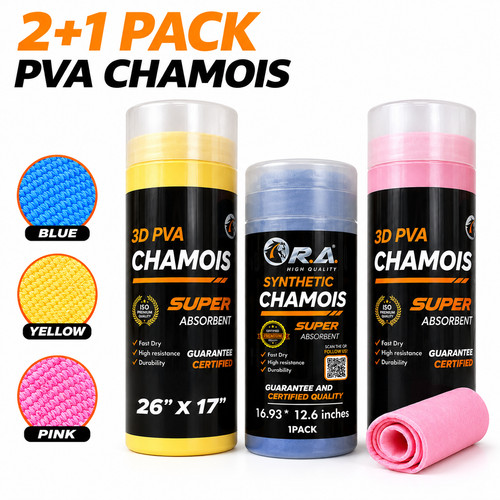 Shammy car drying - drying, 3pack