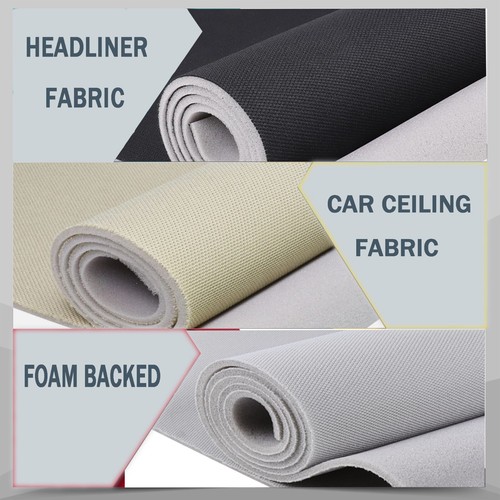 Headliner fabric with - headliner, foam